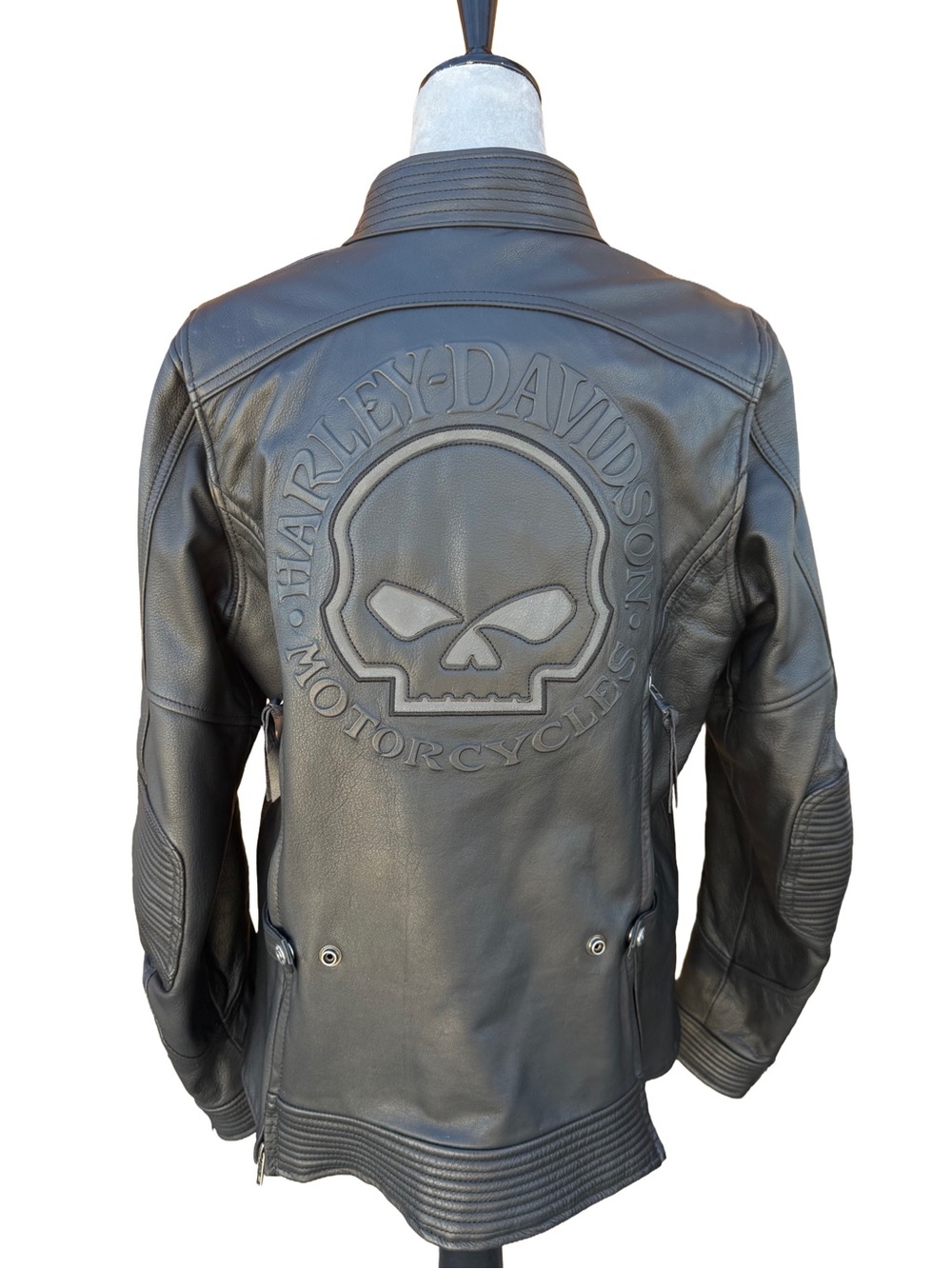 Harley-Davidson Women's Willie G Auroral II 3-in-1 Leather Riding Jacket Large L - Picture 2 of 12